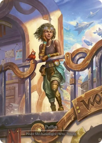画像1: 【ENG】【Cold Foil】【Marvel】[海賊 機械技師] パフィン/Puffin [SEA] (1)