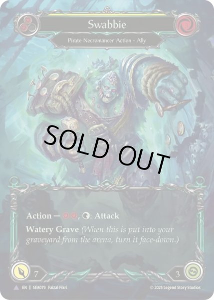 画像1: 【ENG】【Cold Foil】【Marvel】[海賊 死霊術師] スワビィ/Swabbie [SEA] (1)