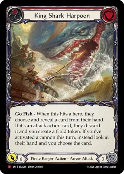 画像1: 【ENG】[海賊 レンジャー] キングシャークの銛/King Shark Harpoon [SEA] (1)