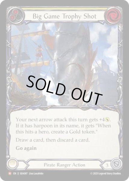 画像1: 【ENG】【Rainbow Foil】[海賊 レンジャー] 大物獲りの一撃/Big Game Trophy Shot [SEA] (1)