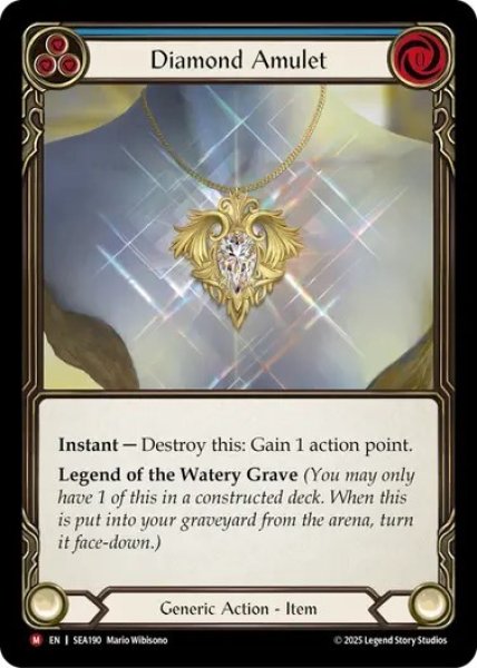 画像1: 【ENG】[汎用] ダイアモンドのアミュレット/Diamond Amulet [SEA] (1)