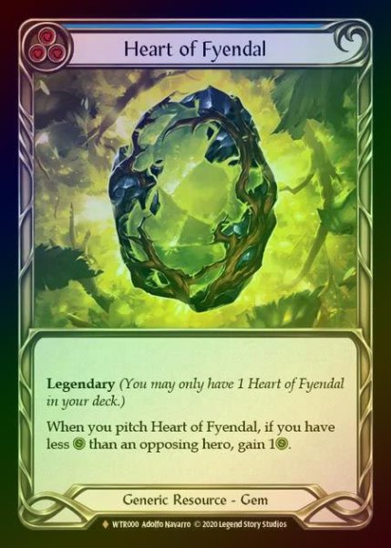 画像1: 【RF】[Generic] Heart of Fyendal [U-WTR000-F] Rainbow Foil (1)
