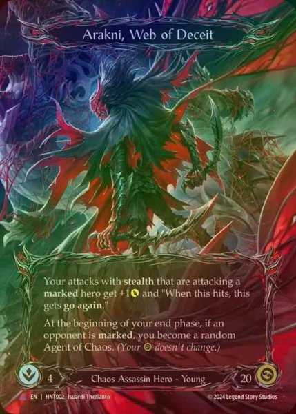 画像1: 【CF】【EN】[Chaos Assassin] 欺瞞の巣、アラクニ/Arakni, Web of Deceit [HNT002-Marvel] (1)