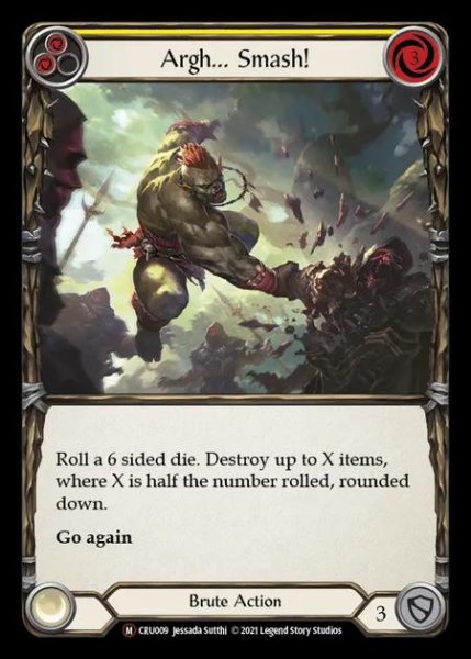 画像1: [Brute] Argh... Smash! [UL-CRU009-M] (1)