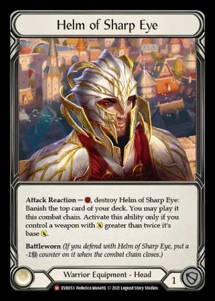 画像1: [Warrior] Helm of Sharp Eye [EVR053-M] (1)