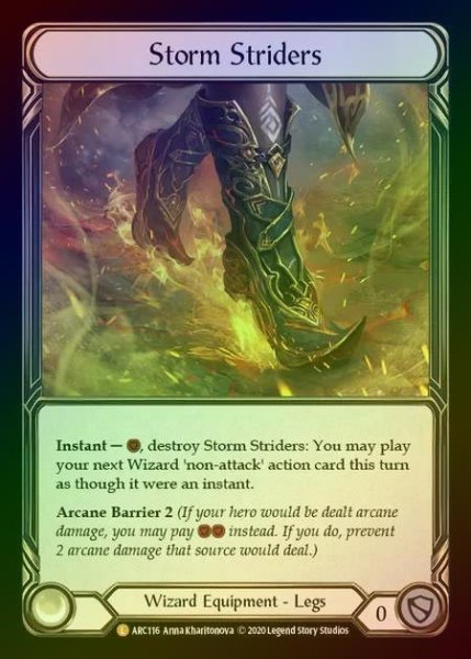 画像1: 【RF】[Wizard] Storm Striders [UL-ARC116-L] Rainbow Foil (1)