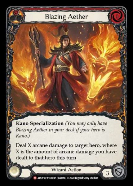 画像1: [Wizard] Blazing Aether [UL-ARC118-M] (1)