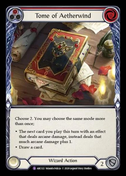 画像1: [Wizard] Tome of Aetherwind [UL-ARC122-S] (1)