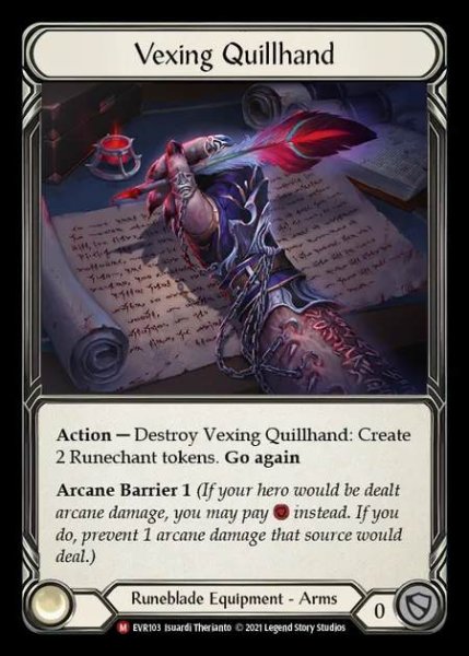 画像1: [Runeblade] Vexing Quillhand [EVR103-M] (1)