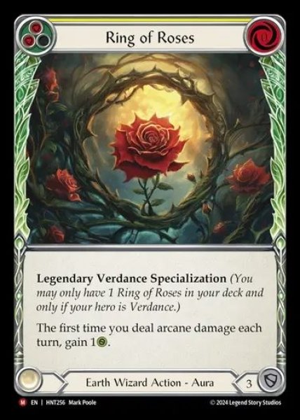 画像1: 【EN】[Earth Wizard] 薔薇の指輪/Ring of Roses [HNT256-M] (1)