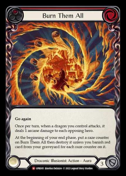 画像1: [Draconic Illusionist] Burn Them All [UPR005-M] (1)
