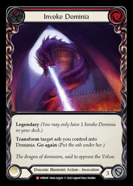 画像1: [Draconic Illusionist] Invoke Dominia [UPR008-M] (1)