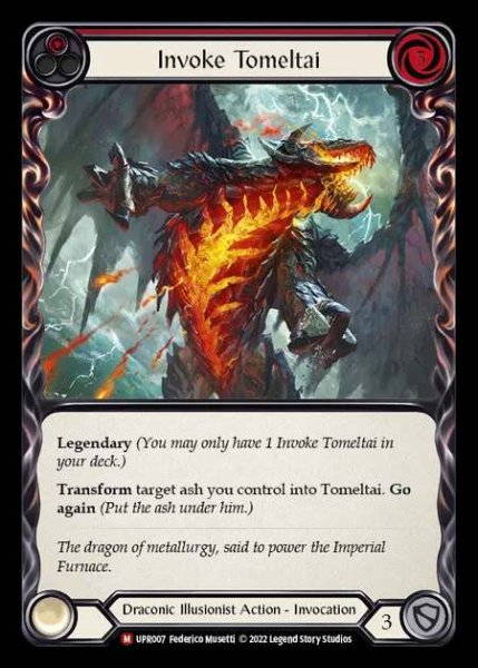 画像1: [Draconic Illusionist] Invoke Tomeltai [UPR007-M] (1)