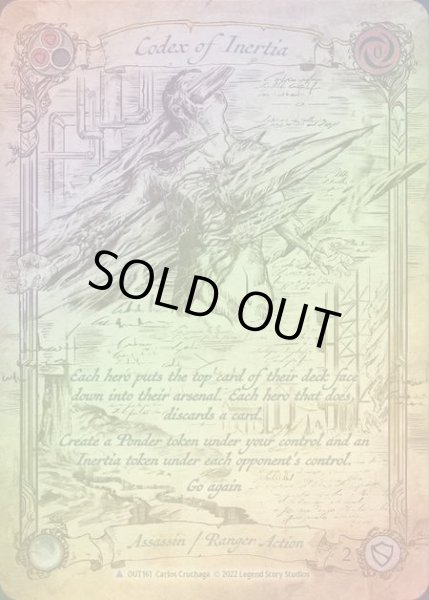 画像1: 【CF】[Assassin Ranger] Codex of Inertia [OUT161-Marvel] Cold Foil (1)