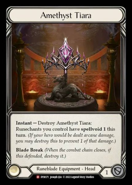 画像1: [Runeblade] Amethyst Tiara [DYN171-M] (1)