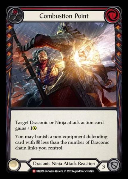 画像1: [Draconic Ninja] Combustion Point [UPR050-M] (1)