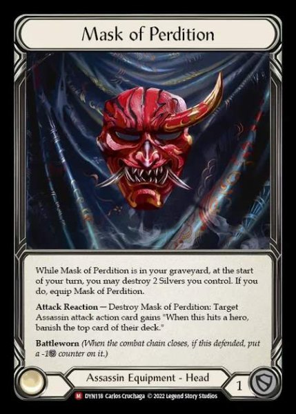 画像1: [Assassin] Mask of Perdition [DYN118-M] (1)