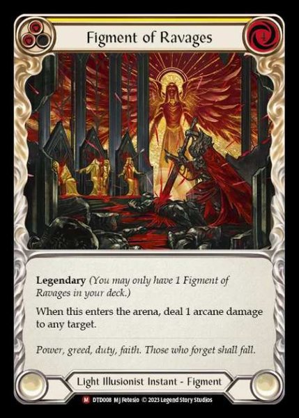 画像1: [Light Illusionist] Figment of Ravages // Sekem, Archangel of Ravages [DTD008-M] (1)