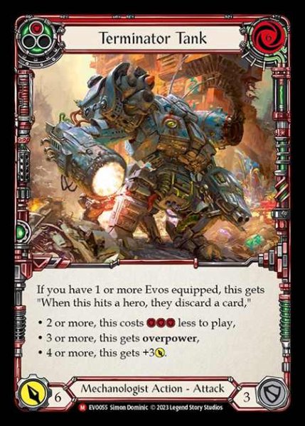 画像1: [Mechanologist] Terminator Tank [EVO055-M] (1)