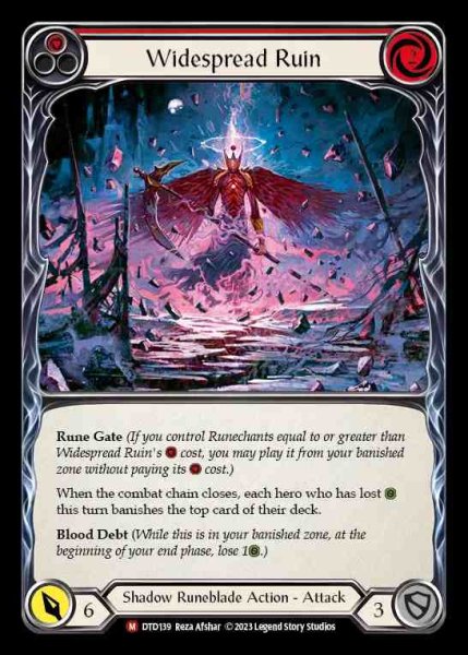 画像1: [Shadow Runeblade] Widespread Ruin [DTD139-M] (1)