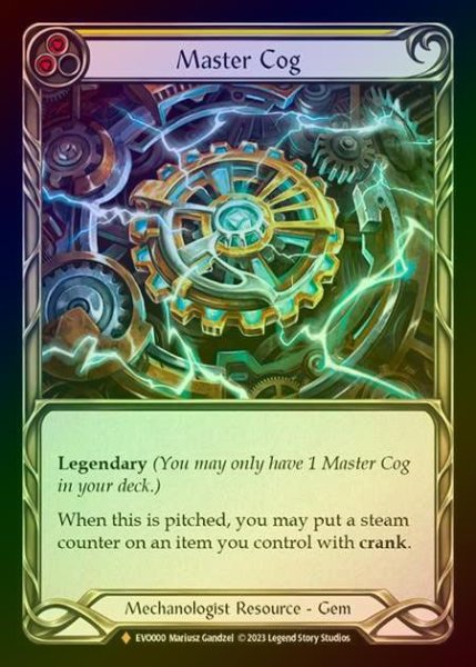 画像1: 【CF】[Mechanologist] Master Cog [EVO000-F] Cold Foil (1)