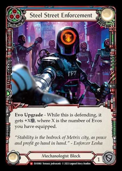 画像1: [Mechanologist] Steel Street Enforcement [EVO060-M] (1)
