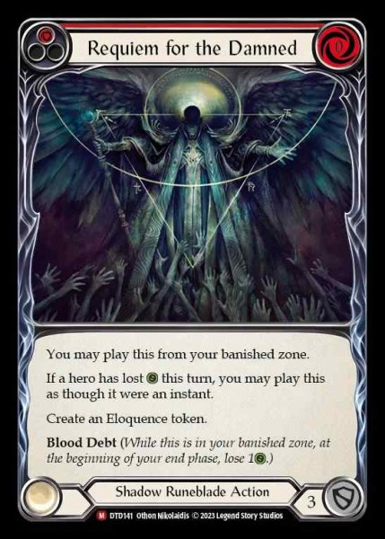 画像1: [Shadow Runeblade] Requiem for the Damned [DTD141-M] (1)
