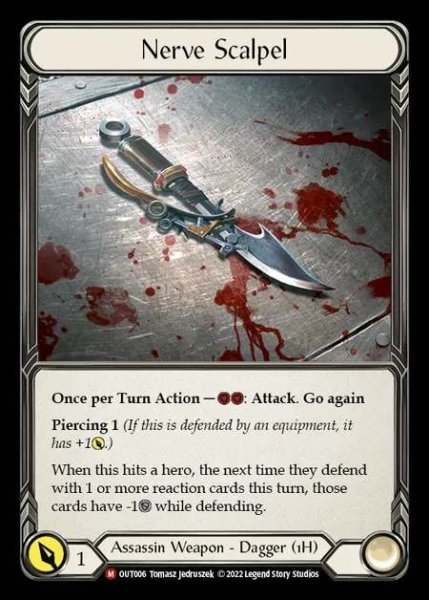 画像1: [Assassin] Nerve Scalpel [OUT006-M] (1)