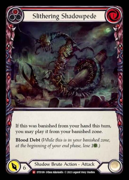 画像1: [Shadow Brute] Slithering Shadowpede [DTD109-M] (1)
