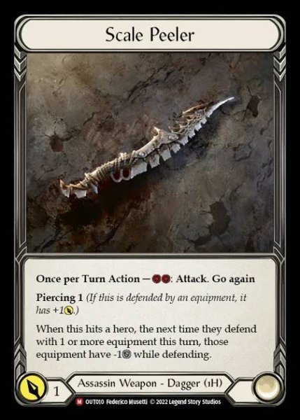 画像1: [Assassin] Scale Peeler [OUT010-M] (1)