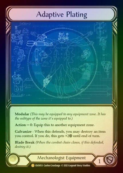 画像1: 【CF】[Mechanologist] Adaptive Plating [EVO013-L] Cold Foil (1)