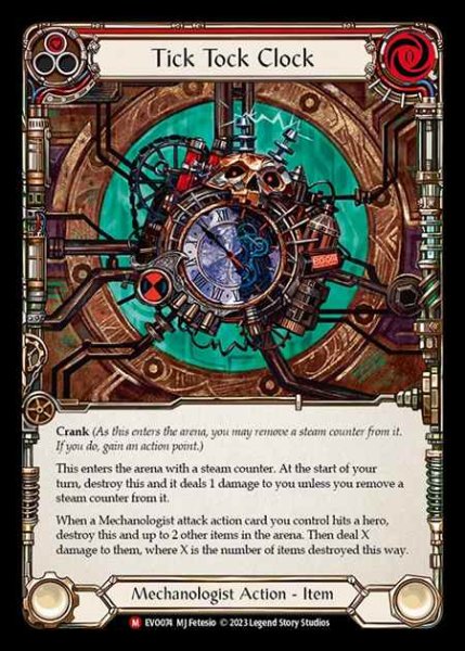 画像1: [Mechanologist] Tick Tock Clock [EVO074-M] (1)