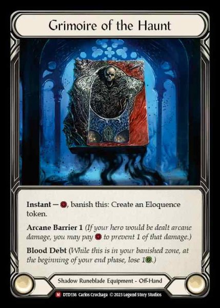 画像1: [Shadow Runeblade] Grimoire of the Haunt [DTD136-M] (1)