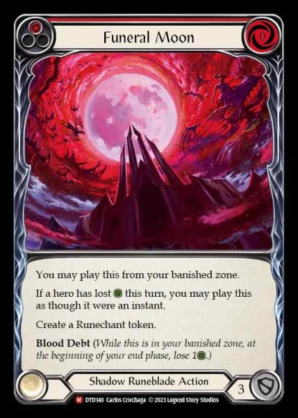 画像1: [Shadow Runeblade] Funeral Moon [DTD140-M] (1)