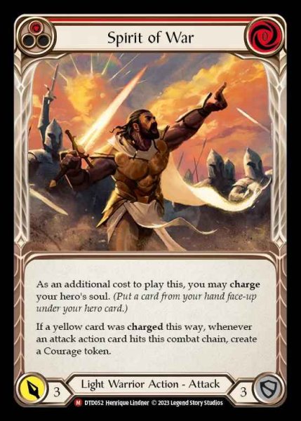 画像1: [Light Warrior] Spirit of War [DTD052-M] (1)