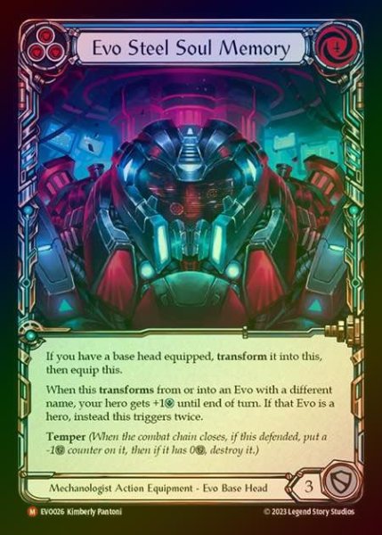 画像1: 【CF】[Mechanologist] Evo Steel Soul Memory [EVO026-Marvel] Cold Foil (1)