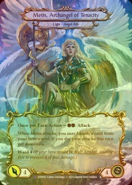 画像2: 【CF】[Light Illusionist] Figment of Tenacity // Metis, Archangel of Tenacity [DTD010-Marvel] Cold Foil (2)