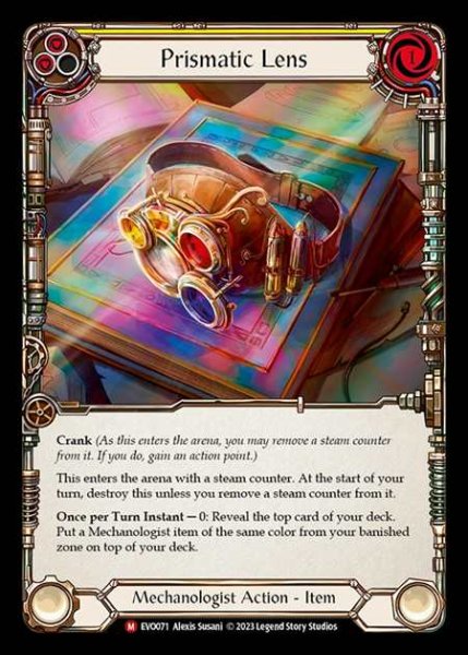 画像1: [Mechanologist] Prismatic Lens [EVO071-M] (1)