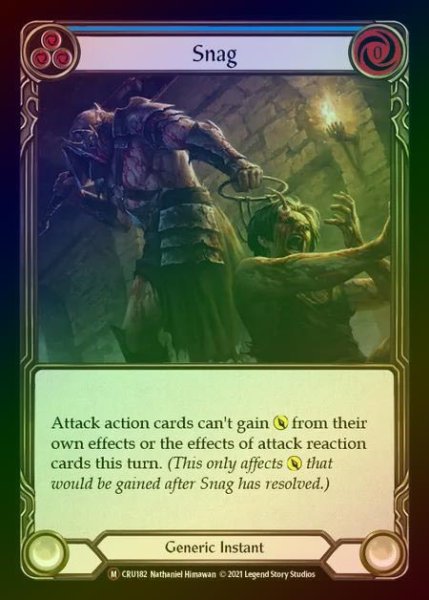 画像1: 【RF】[Generic] Snag [UL-CRU182-M] Rainbow Foil (1)