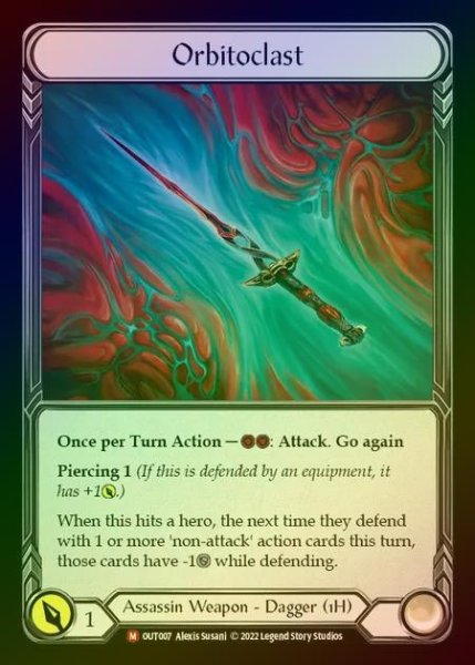 画像1: 【RF】[Assassin] Orbitoclast [OUT007-M] Rainbow Foil (1)