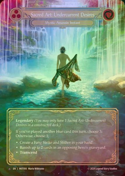 画像1: 【CF】【EN】 [Mystic Assassin] 聖なる技：暗流の欲望/Sacred Art: Undercurrent Desires [MST010-Marvel] (1)