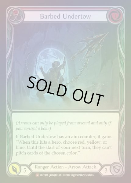画像1: 【RF】[Ranger] Barbed Undertow [OUT101-M] Rainbow Foil (1)