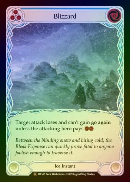 画像1: 【RF】[Ice] Blizzard [UL-ELE147-M] Rainbow Foil (1)