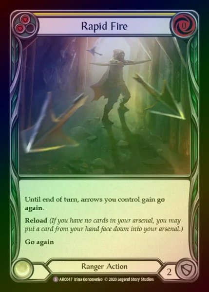 画像1: 【RF】[Ranger] Rapid Fire [UL-ARC047-S] Rainbow Foil (1)