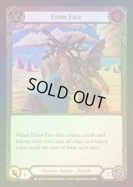 画像1: 【RF】[Generic] Erase Face [UPR187-M] Rainbow Foil (1)