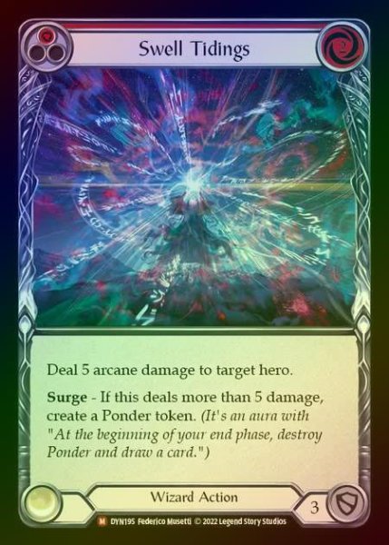 画像1: 【RF】[Wizard] Swell Tidings [DYN195-M] Rainbow Foil (1)