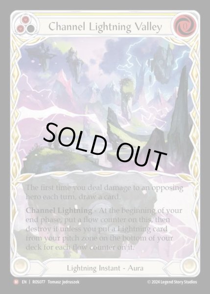 画像1: 【EN】[Lightning] 稲妻峡谷の導き/Channel Lightning Valley [ROS077-M] (1)