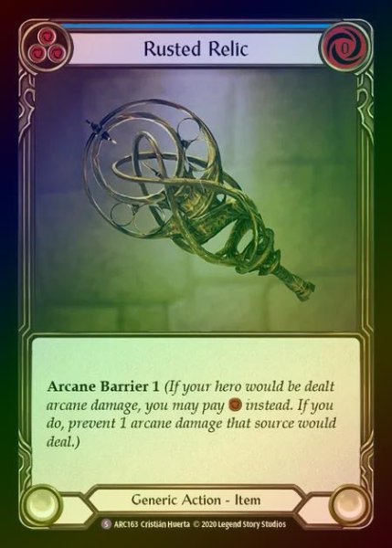 画像1: 【RF】[Generic] Rusted Relic [UL-ARC163-S] Rainbow Foil (1)