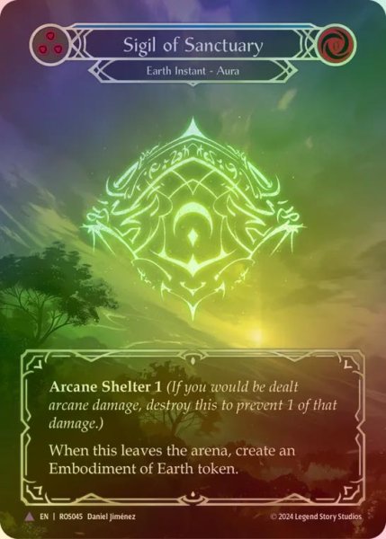 画像1: 【CF】【EN】[Earth] 聖域の印/Sigil of Sanctuary [ROS045-Marvel] (1)