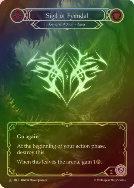 画像1: 【CF】【EN】[Generic] フィエンダルの印/Sigil of Fyendal [ROS230-Marvel] (1)
